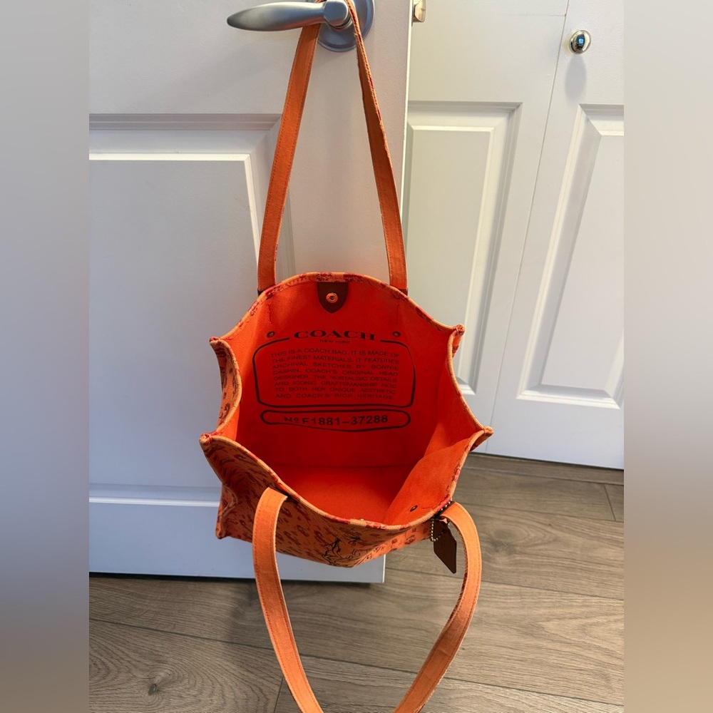 Coach Bonnie Cashin Archive Floral Tote | Limited Edition Canvas Sketch Bag - Picture 2 of 3